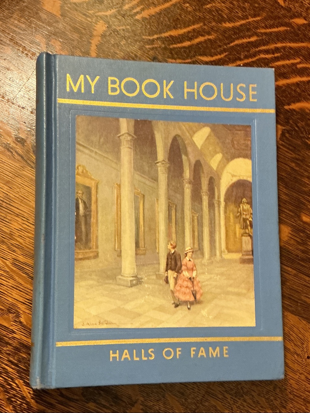 Vintage Vol 12 Halls of Fame My Book House Olive Beaupre Miller 1958 Clean